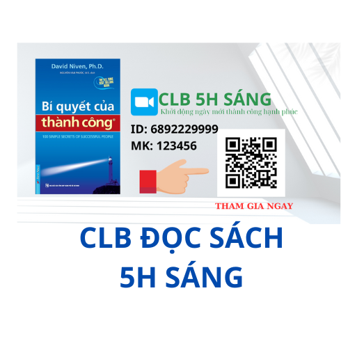 CLB ĐỌC SÁCH 5H SÁNG