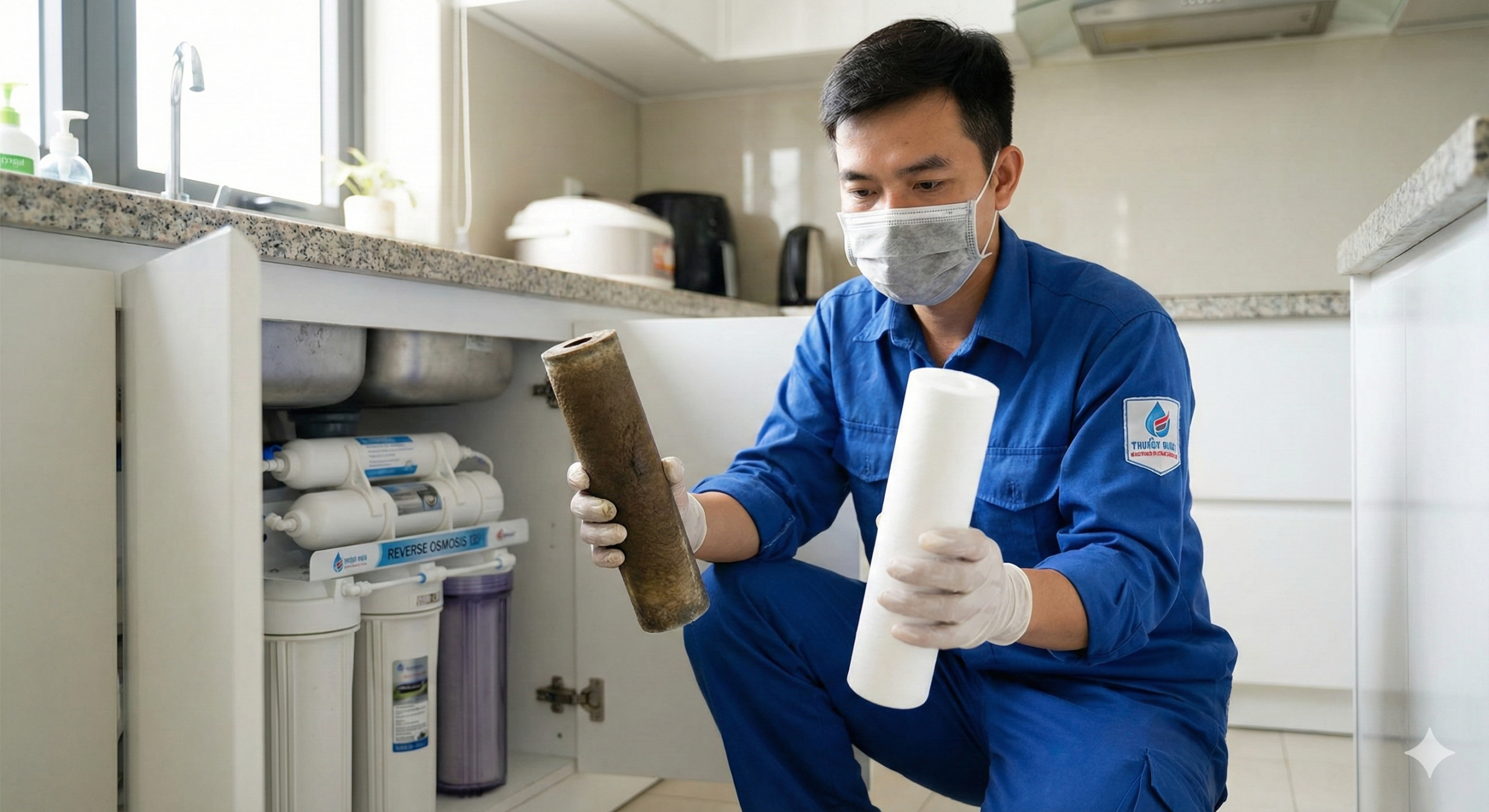 Thay lõi lọc nước tại nhà Cần Thơ: Uy tín, Giá tốt 24/7