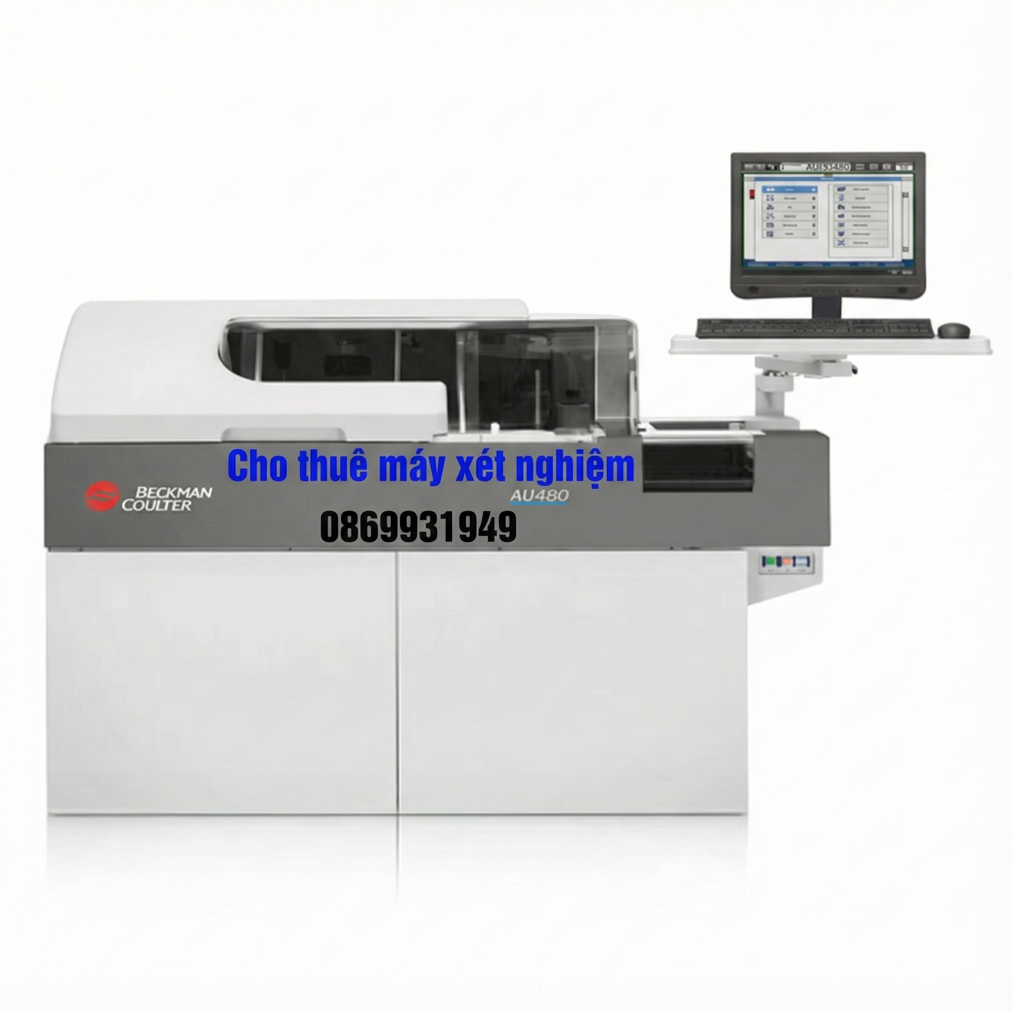 Cho thuê máy xét nghiệm AU480 tại Miền Tây: Giá tốt nhất