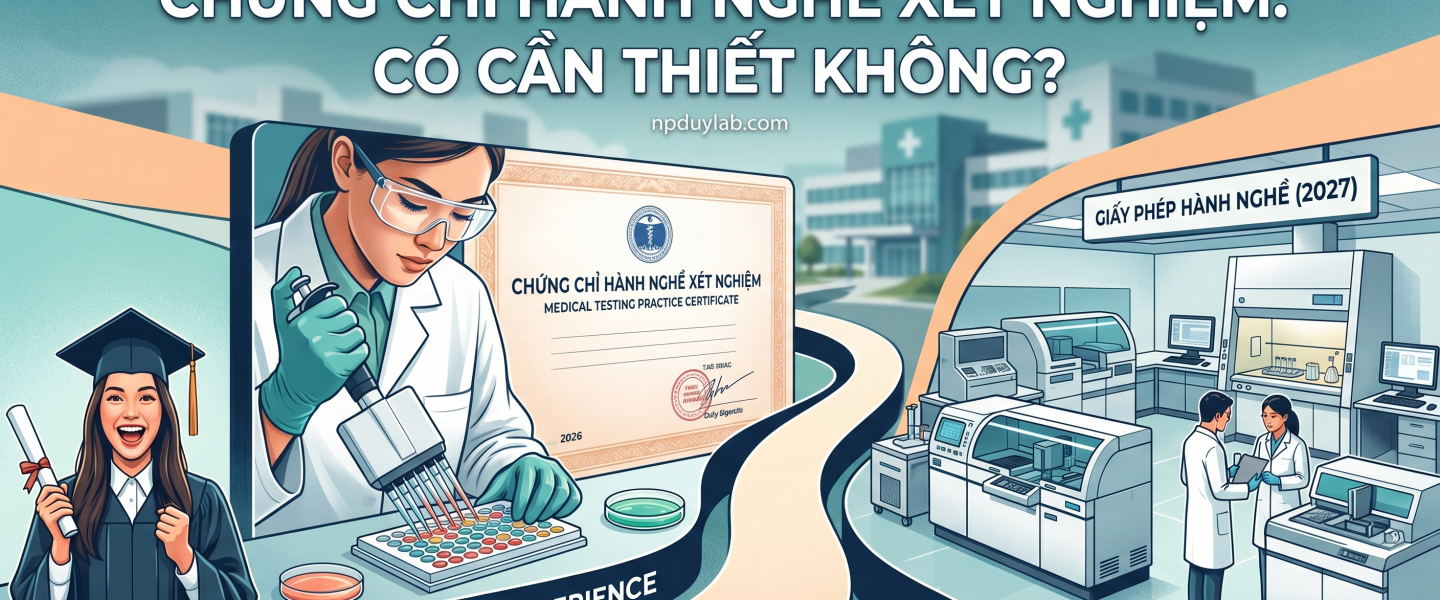 Chứng chỉ hành nghề xét nghiệm có cần thiết không?