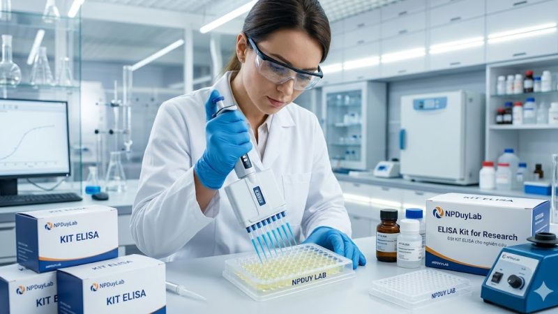 Đặt KIT ELISA cho nghiên cứu tại NPDuyLab
