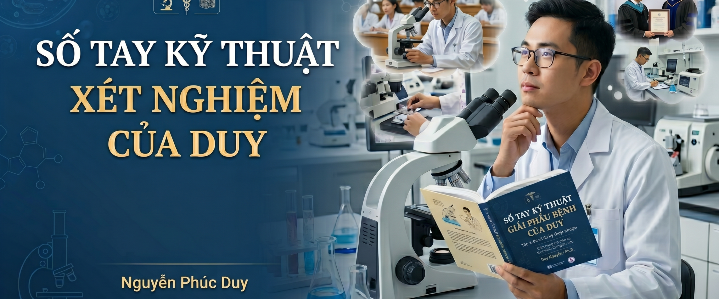 Sổ tay kỹ thuật xét nghiệm của Duy