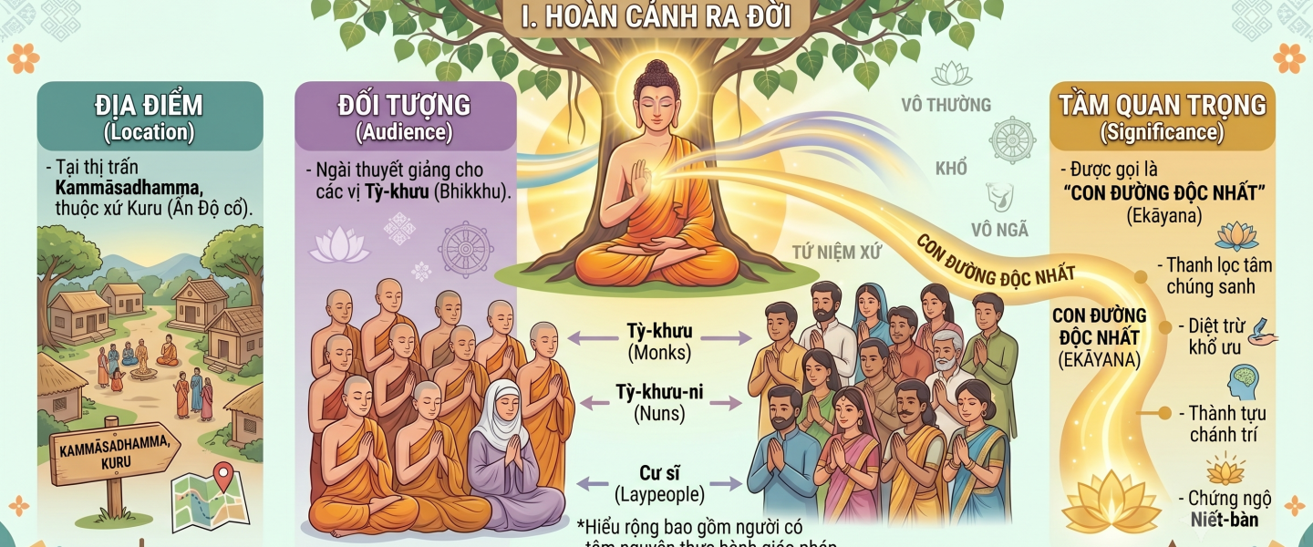 KINH ĐẠI NIỆM XỨ (MAHĀ SATIPAṬṬHĀNA SUTTA)