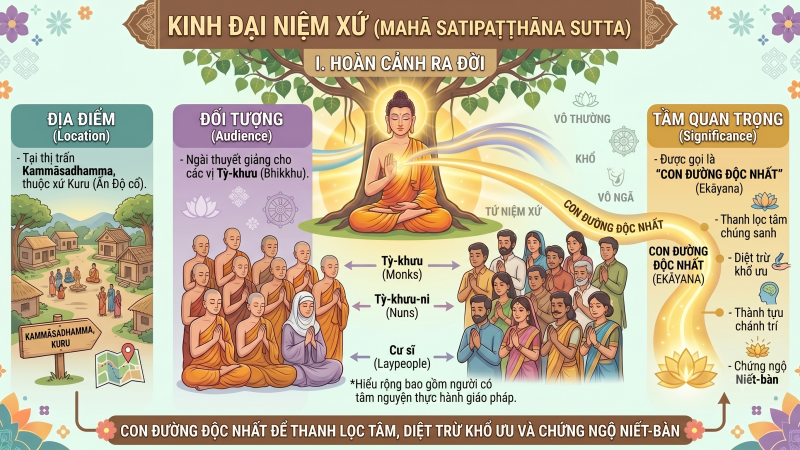 KINH ĐẠI NIỆM XỨ (MAHĀ SATIPAṬṬHĀNA SUTTA)