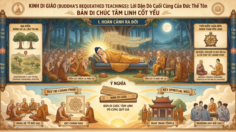 KINH DI GIÁO (BUDDHA’S BEQUEATHED TEACHINGS)